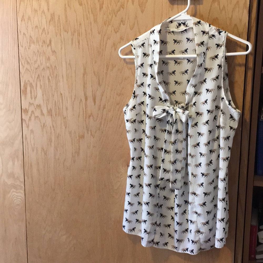 Mod Cloth suiting blouse